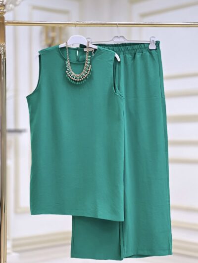 İçlik Pantolon Takım Benetton Yeşili
