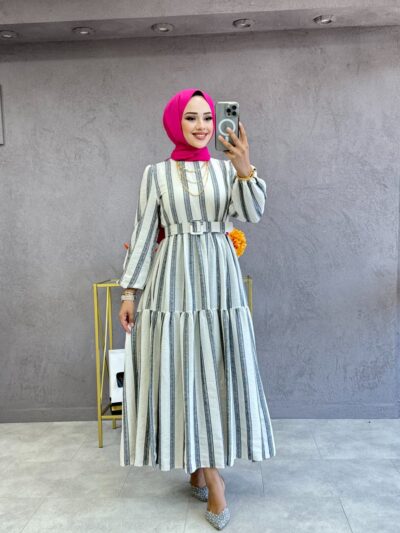 Bilge Elbise Siyah