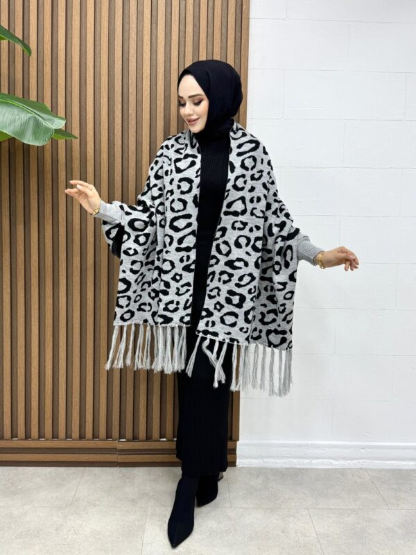 Mehtap Panço Gri Siyah