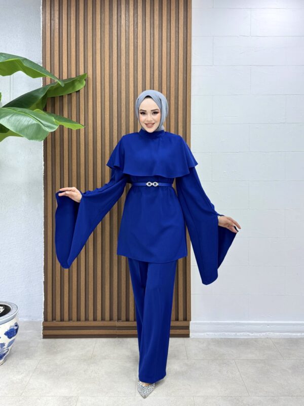 Gülin Takım Saks Mavisi