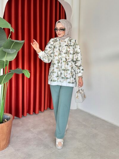 Hülya Takım Mint Yeşili