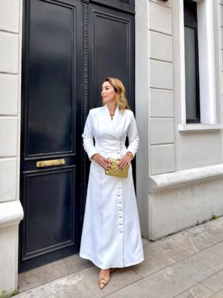 Irmak Elbise Beyaz