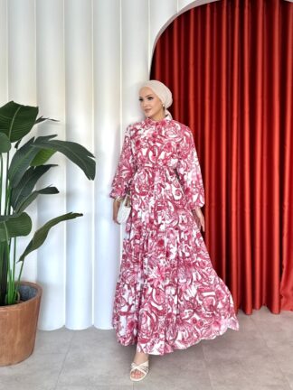 Aygün Elbise Pembe