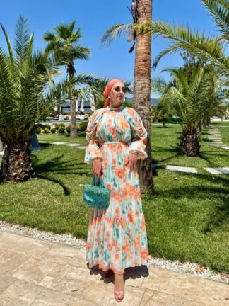 Bahar Elbise Turuncu