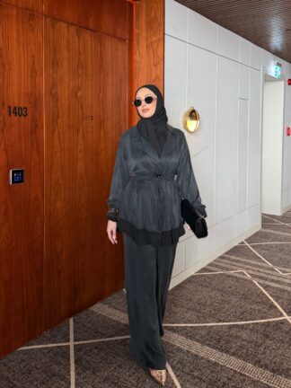 Belinay Pantolon Takım Antrasit