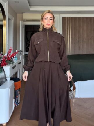 Sümeyra Etekli Takım Acı Kahve