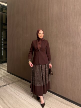 Yasemin Etekli Takım Kahve