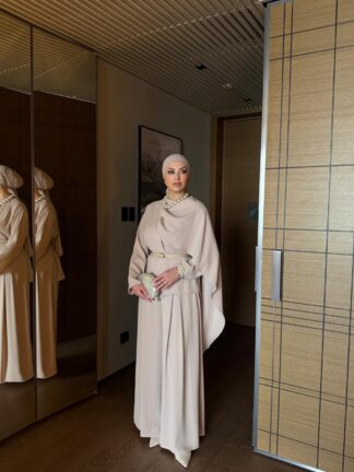 Songül Pantolonlu Takım Bej