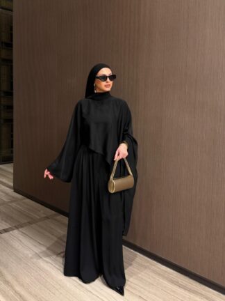 Gamze Pantolon Takım Siyah