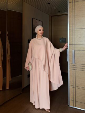 Gamze Pantolon Takım Pudra