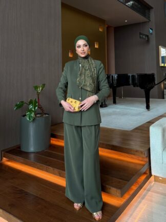 Figen Pantolonlu Takım Haki