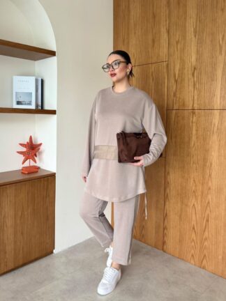 Sönmez Pantolon Takım Vizon