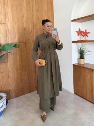 Samira Pantolon Takım Haki