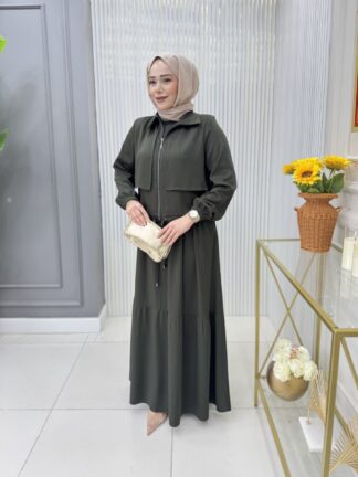 Fahriye Ceketli Elbise