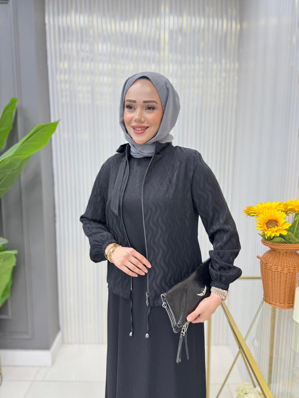 Melike Ceketli Elbise Takım - Görsel 3
